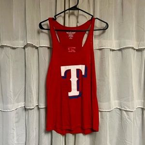 Texas Rangers Razorback Tank